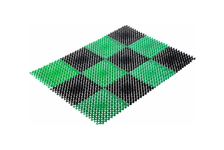 Коврик VORTEX «Травка», черно-зеленый, 42х56 см