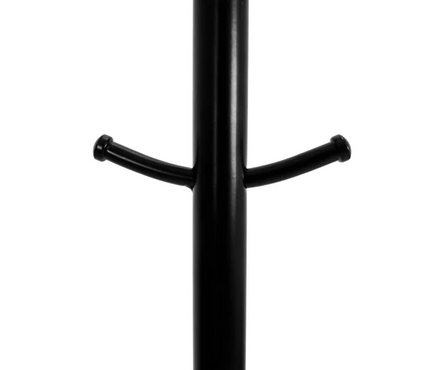 Вешалка напольная для верхней одежды 63х63х177 см черная ЛУЧ-5 Фотография_1