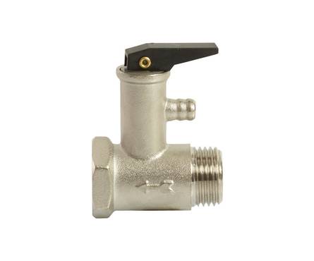 Клапан предохранительный для бойлера с ручкой VRT 1/2, вн/нар, 8.5 бар Фотография_4