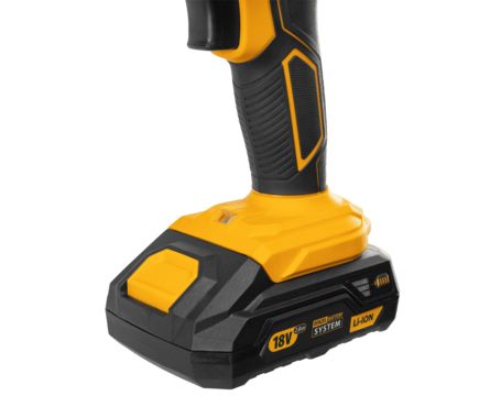 Дрель-шуруповерт 18 В 2шт Li-ion акк. 2 Ач, 25Нм, 0-400/0-1500 об/мин, 2 скорости CDL-18-02BM DENZEL Фотография_3