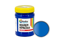 Колер-краска Colorika Aqua синяя 0,5 кг