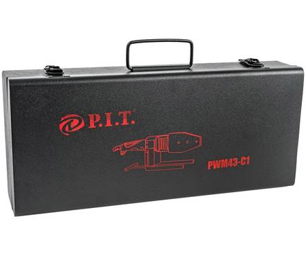 Аппарат для сварки ПВХ труб 1200 Вт 0-300 C насадки 20,25,32,40 мм, кейс P.I.T Фотография_4