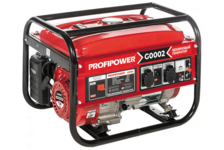 Генератор бензиновый 3.5 кВт 220В бак 15 л ручной стартер БГ-4000 PROFIPOWER