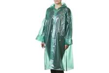 Плащ-дождевик STAYER MASTER11610 полиэтиленовый, размер S-XL (INT), цвет зеленый