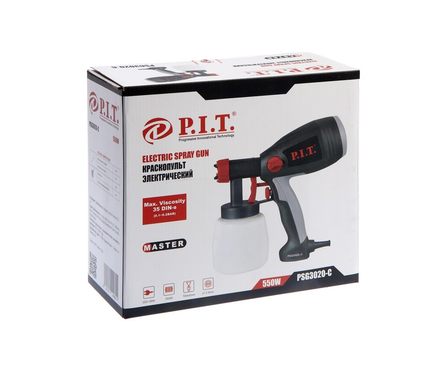 Краскопульт P.I.T. PSG3020-C 550 Вт, 700 мл/мин, емкость 800 мл Фотография_7