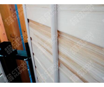 Дверь для бани 1.7х0.7 м глухая, полотно липа, коробка из хвои БАННЫЕ ШТУЧКИ Фотография_3