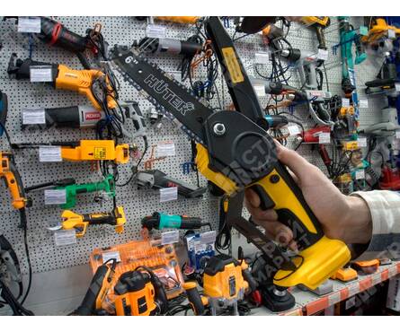 Пила цепная аккумуляторная HUTER ELS-20Li 150 мм, 20 В, Li-ion 2 АКБ 2 А*ч, ЗУ Фотография_11