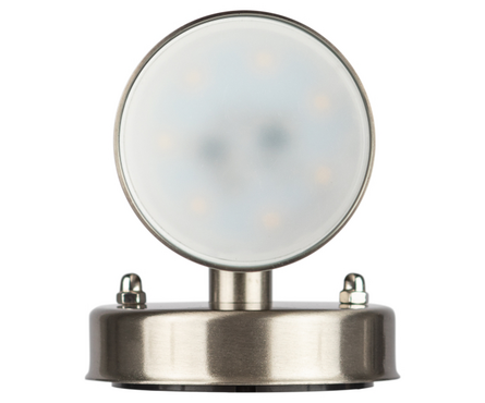 Светильник настенный 35 Вт 2*GU10 хром IP54 ЭРА Фотография_3