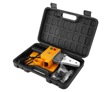 Аппарат для сварки ПВХ труб 1600 Вт 0-300°C насадки 20,25,32 мм, кейс RPPWM1600W DEKO Фотография_4