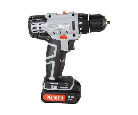 Дрель-шуруповерт аккумуляторная Ресанта ДА-14-2ЛК Фотография_2