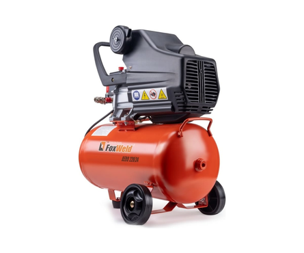 Компрессор воздушный 220 л/мин, 8 атм коаксиальный, масляный, ресив. 24 л, 220В 1.5 кВт AERO FOXWELD Фотография_3