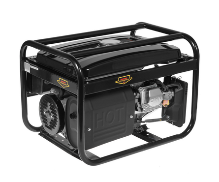 Генератор бензиновый 2.5 кВт 220В бак 12 л ручной стартер DY3000L HUTER Фотография_2
