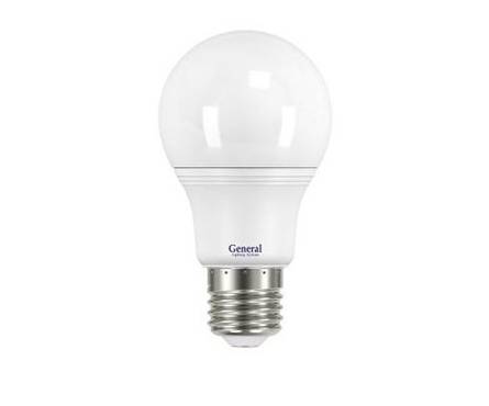 Лампа GENERAL LED Груша, цоколь Е27, мощность 11 Вт, цветовая температура 4500 К, световой поток 850 Лм, матовая Фотография_0