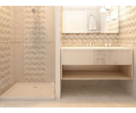 Керамогранит Аника бежевый 01 400х400х8 мм 1-й сорт Фотография_1