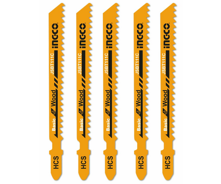 Пилки для лобзика по дереву INGCO JSBT111C (5 шт/уп) Фотография_0