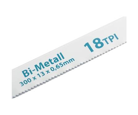 Полотна для ножовки по металлу GROSS, 300 мм, 18TPI, BIM, 2 шт. Фотография_0