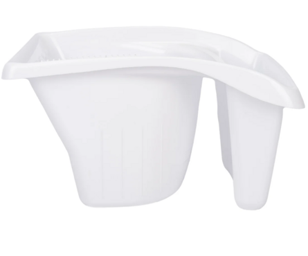 Ковш для краски 1.2 л, 180х125х225 мм белый DECOR Фотография_1