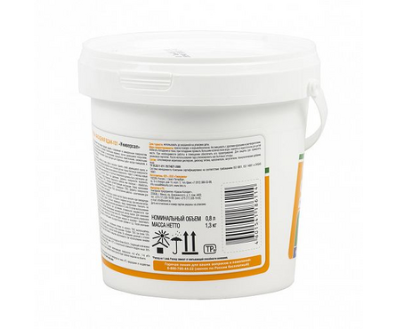 Краска фасадная и интерьерная глубокоматовая ВД ТЕКС Универсал белая 0.8 л Фотография_1