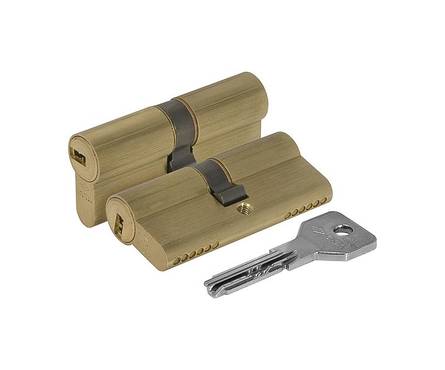 Цилиндровый механизм Cisa ASIX OE300-20.00 (90 мм/25+10+55), латунь Фотография_0