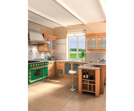 Декор плитка для пола Рамина Д1 GP бежевый 418х418х8 мм 1-й сорт Фотография_1