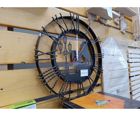 Часы кованные Санкт-Петербург ВЕЗУВИЙ Фотография_2