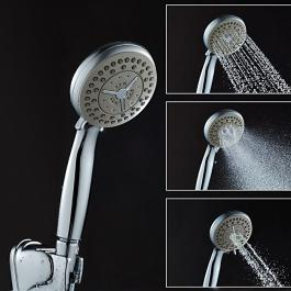 Лейка для душа 3 режимная хром F10 FRAP Фотография_2