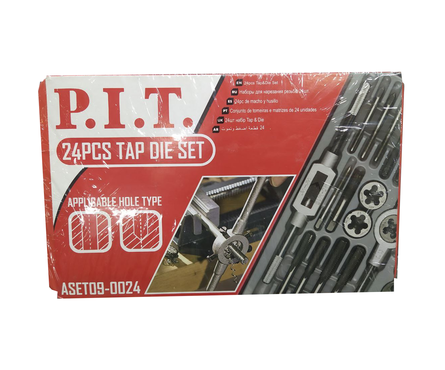 Набор для нарезания резьбы P.I.T. ASET09-0024, 24 шт Фотография_2