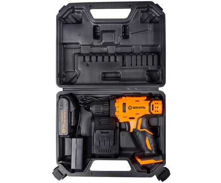 Дрель-шуруповерт Вихрь ДА-14.4Л-2КА 14.4 В 2 шт Li-ion акк., 0.8-10 мм Фотография_6