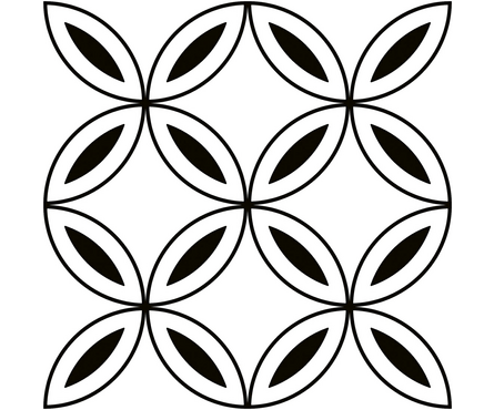 Керамогранит Stream геометрия белый 298х298х8 мм Cersanit (0.089 м²/1 шт) 1 сорт Фотография_0