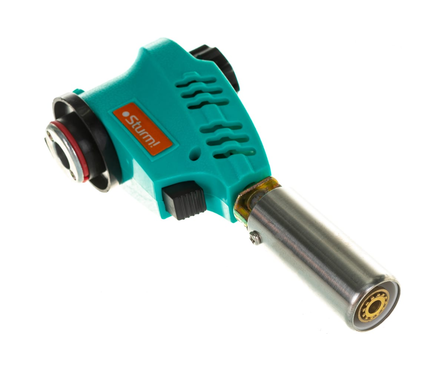 Насадка-горелка для газового баллончика пьезоподжиг регулировка пламени STURM Фотография_1