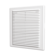 Решетка ПВХ вентиляционная вытяжная с сеткой с рамкой разъемная 249х249 мм белая Фотография_0