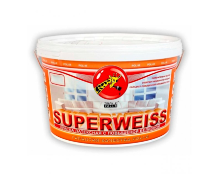 Краска ВД Поли-Р Superweiss 3,5 кг Фотография_0