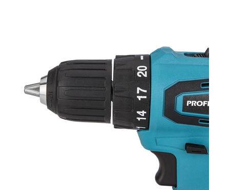 Дрель-шуруповерт бесщеточный 18В 2шт Li-ion акк. 2Ач, 40Нм, з.у. кейс MKBL-18B PROFIPOWER Фотография_3
