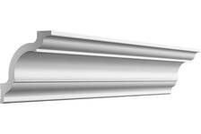 Плинтус потолочный Де-Багет П 01 50х50 мм, 200 см, пенополистирол, белый