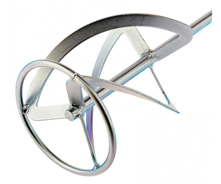 Венчик 140х590 мм для тяжелых растворов резьба М14 оцинкованый CИБРТЕХ Фотография_1