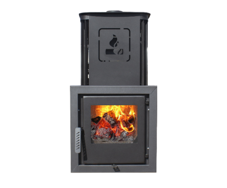 Печь банная Терма Каменка мини дровяная закрытая камера ВАРВАРА Фотография_1