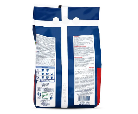 Порошок для стирки универсальный ACTIVE Poly wash автомат 1.5 кг Фотография_1