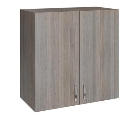 Шкаф навесной кухонный распашные дверцы 60 см ЛДСП ясень/шимо светлый с сушкой Фотография_0