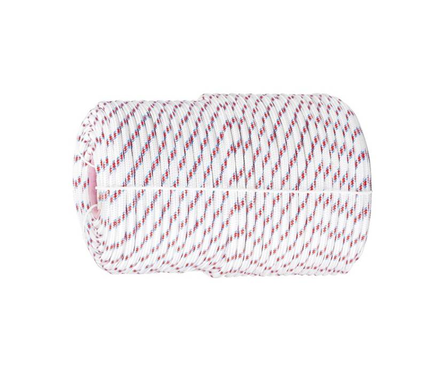 Фал плетёный Сибртех полипропиленовый с сердечником, 8 мм, L 100 м, 16-прядный  Фотография_0