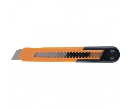 Нож SPARTA 18 мм, выдвижное лезвие, пластиковый усиленный корпус  Фотография_0