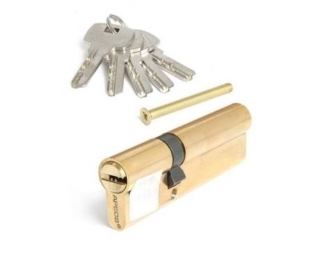 Цилиндровый механизм Apecs M100 -Z-G (35\65 РР)(золото) Ключ-ключ Фотография_0