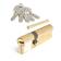 Цилиндровый механизм Apecs M100 -Z-G (35\65 РР)(золото) Ключ-ключ Фотография_0