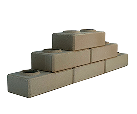 Кирпич облицовочный Ermix Моноцвет, серый, 240х120х65 мм, гиперпрессованный Фотография_2