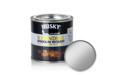 Краска по ржавчине 3 в 1 металлик серебро HUSKY Klondike RAL9023 250 мл