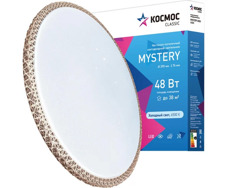Светильник светодиодный Classic MYSTERY 48 Вт 230 В 6500 К 3120 лм KCMist48W КОСМОС Фотография_1