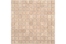 Мозаика Caramelle Mosaic Pietrine Emperador Light матовая, 298х298х4 мм, чип 23х23 мм