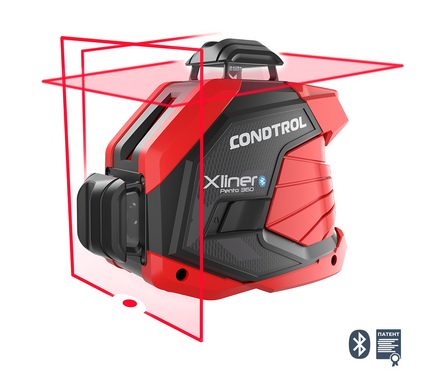 Лазерный нивелир 3 луча XLiner Pento 360G CONDTROL Фотография_1