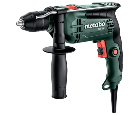 Дрель ударная METABO SBE 650 БЗП, 650 Вт, картон Фотография_0