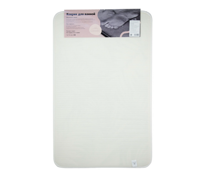 Коврик для ванной 50x80 см дизайнерский эффект памяти кора САНАКС Фотография_3