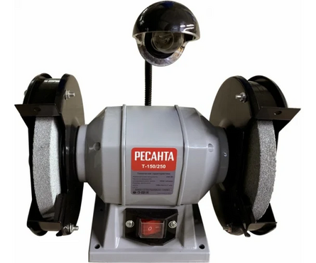 Станок точильный 250 Вт 2950 об/мин Т-150/250 РЕСАНТА Фотография_1